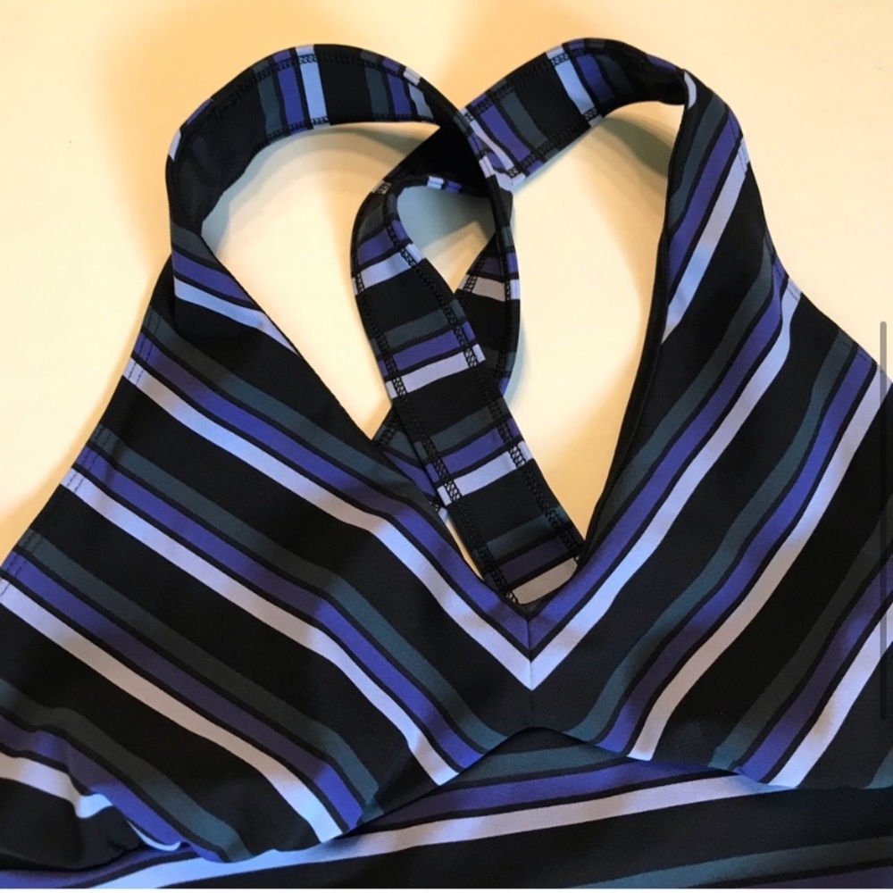 Free People Multicolor V-Neck Sports Bra - Picture 3 of 5